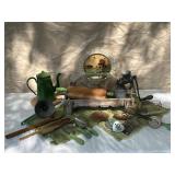 PRIMITIVE KITCHENWARE ENAMEL GREEN