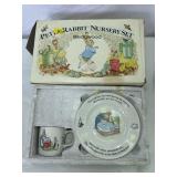 BEATRIX POTTER Peter rabbit nursery set