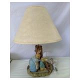 BEATRIX POTTER peter rabbit nursery Lamp