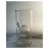 WOLFARD GLASS OIL LAMP