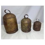 Vintage Ox Bells  (3)