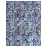 Vintage  baby quilt handmade