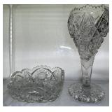 EARLY AMERICAN PRESSED GLASSWARE