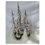 Primitive country Christmas trees (9)