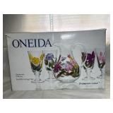 Hand-painted beverage set