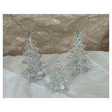 Art glass Christmas trees (3)