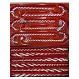 Vintage glass candy canes (12)