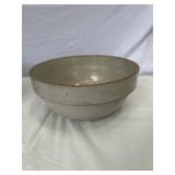 ANTIQUE STONEWARE CROCK BOWL
