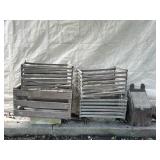 Antique fruit crates & flower box