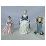 ROYAL DOULTON FIGURINES (3)