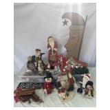 PRIMITIVE STYLE CHRISTMAS DECOR COUNTRY CHRISTMAS