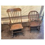 CHILDRENï¿½S ROCKING CHAIRS (2)