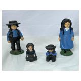 CAST IRON AMISH FAMILY