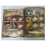 Vintage Mercury glass ornaments (15)