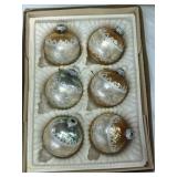Vintage, shiny bright ornaments