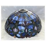TIFFANY STYLE STAINED GLASS LAMP SHADE