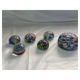 ART GLASS PAPERWEIGHTS