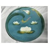 MAJOLICA LILY PADS PLATE