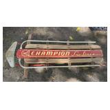 KALAMAZOO CHAMPION SNOW LINER, RACING SLED