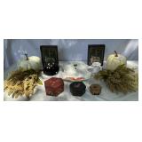 Fall harvest decor