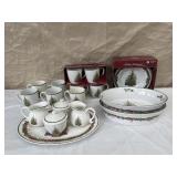 Christopher Radko  Christmas dishware Set