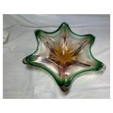 ART GLASS STAR BOWL