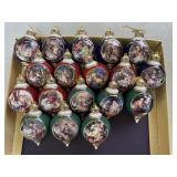 1999 Bradford exchange Christmas ornaments