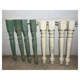 ARCHITECTURAL SALVAGE SPINDLE LEGS