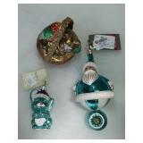 CHRISTOPHER Radko Ornaments NWT