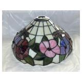 TIFFANY STYLE STAINED GLASS LAMP SHADE