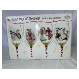 The 12 Days of Christmas Goblets Set
