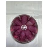PRESTIGE ART GLASS PAPERWEIGHT