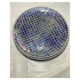 MOSAIC DECOR PLATES (6)