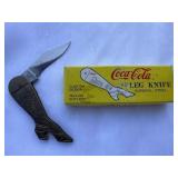 1980 COCA-COLA LEG POCKET KNIFE