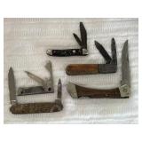 Lot of pocketknives