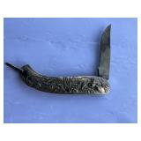 Brass Budha Goddess POCKET KNIFE