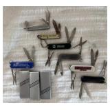 Lot of pocket tools, pocket knife tools