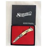SCHRADE SCHRIMSHAW CUB FOLDING KNIFE