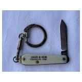 DEAR & SON FRANKLIN INDIANA  POCKET Knife