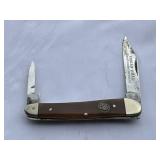 INDIAN HEAD DOUBLE BLADE POCKET KNIFE