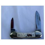 KISSING CRANE MINI CANOE Pocket Knife