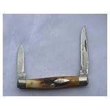 Case XX razor edge, double blade pocket knife