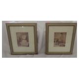 Pair Of Bain De Provence Iii Framed Art
