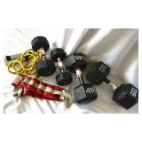 Lot Of Weights & Misc. Items