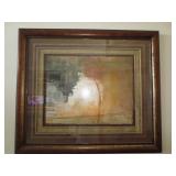 Missing Key -2 Framed Art 3-d Style