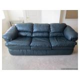 Barclay Leather Look Sofa