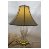 Lenox Crystal Lamp - Marked