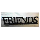Wood Friends Sign