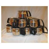 Lot of Hotel Coffe Pots