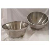 2-Stainless Mixing Bowls